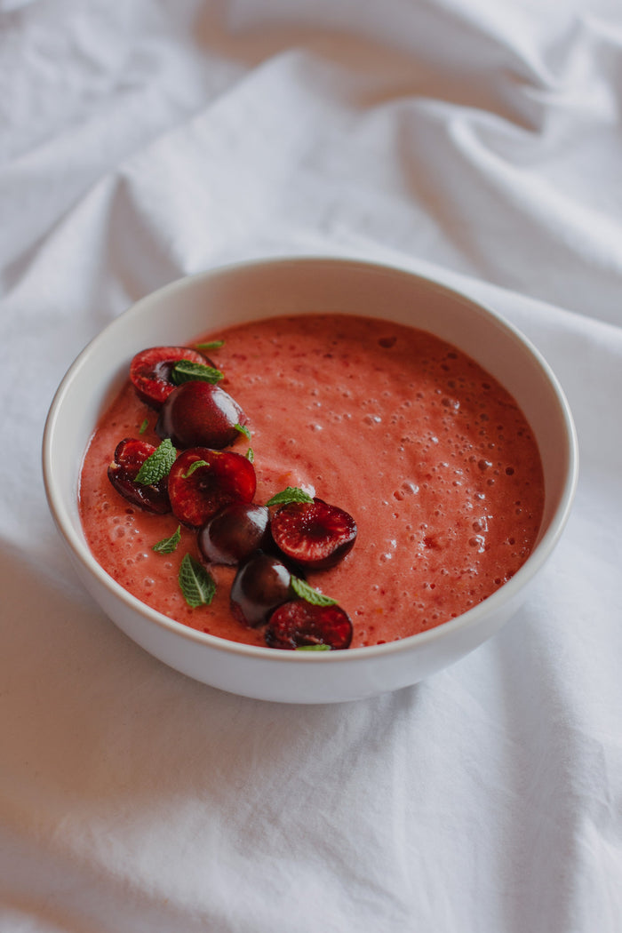 receta gazpacho de cerezas