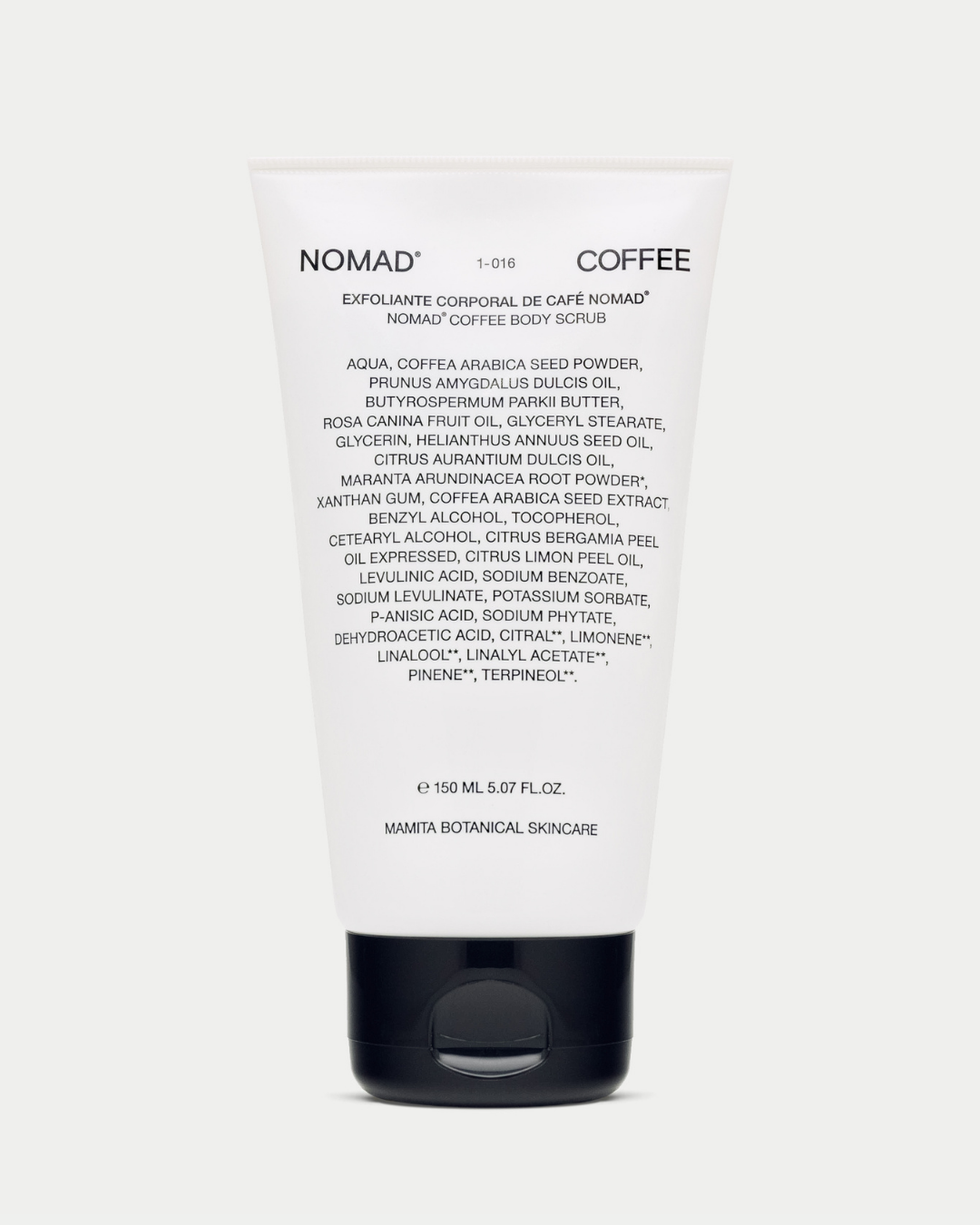 1-016 EXFOLIANTE CORPORAL DE CAFÉ NOMAD