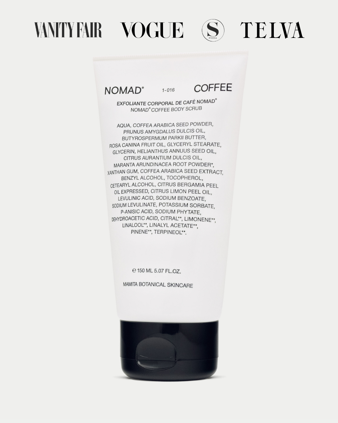 1-016 EXFOLIANTE CORPORAL DE CAFÉ NOMAD